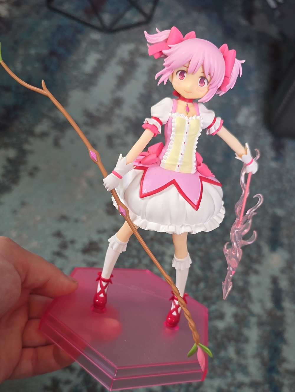Madoka Kaname Pink Anime Figurine - Home Accents